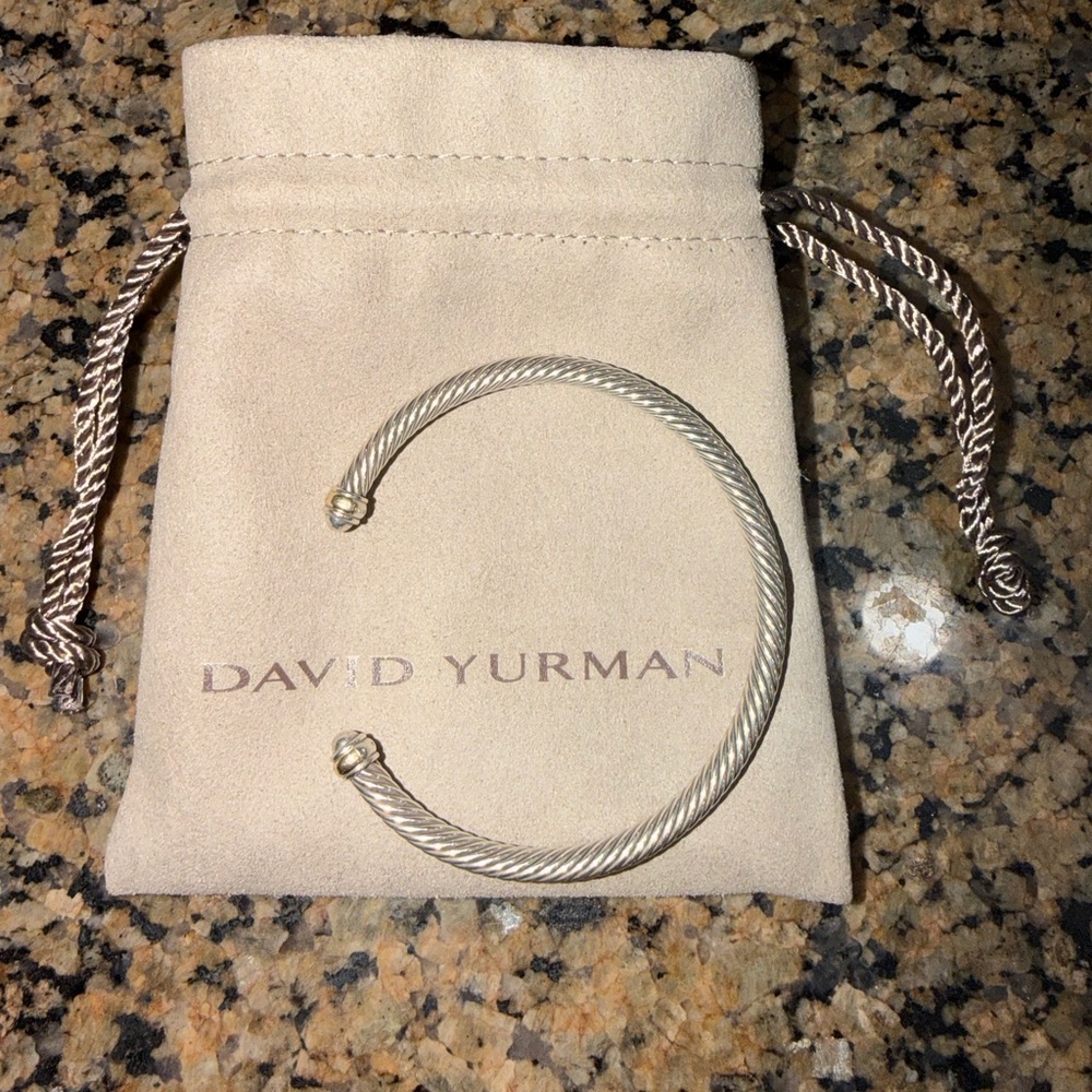 David Yurman 4mm classic cable bracelet